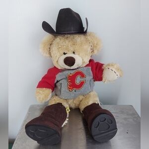 CALGARY flames build a bear
